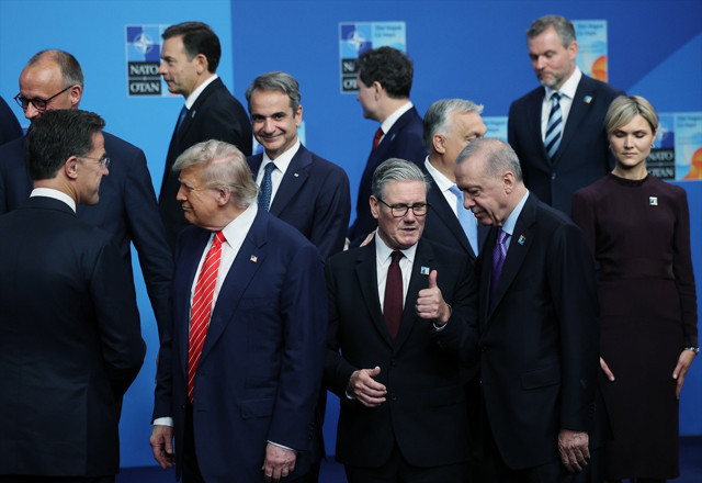 Kritik NATO zirvesi! Cumhurbaşkanı Erdoğan da katıldı, Trump'tan İran ve Gazze açıklaması - Resim: 4