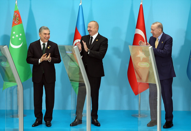 Cumhurbaşkanı Erdoğan, Türk Devletleri Teşkilatı 12. Zirvesi'nde bildiri ve kararlar imzaladı - Resim: 0