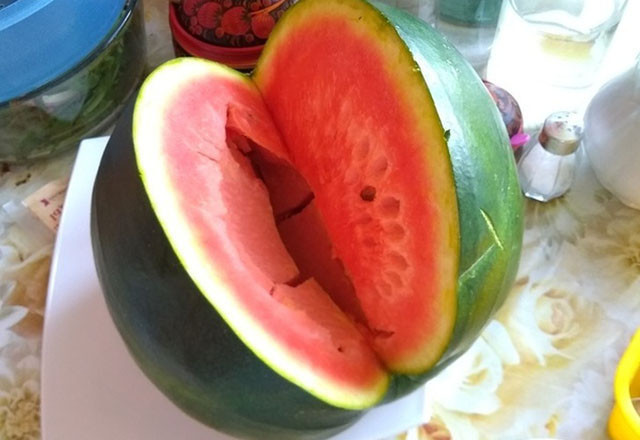 Karpuzda bunlar varsa almayın! Zehirli olduğunun işareti - Resim: 4