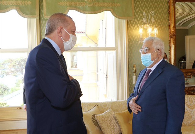Cumhurbaşkanı Erdoğan, Mahmud Abbas ile görüştü 'İsrail'in zulmüne sessiz kalmayacağız' - Resim: 1