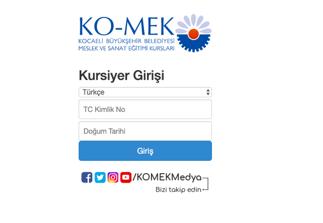 KOMEK kayıt 2020 başladı online KOMEK başvuru formu doldurma - Resim: 0