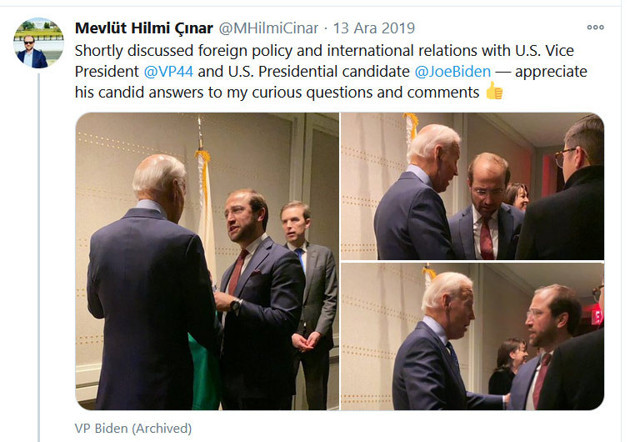 Gülen'in sağ kolu Mevlüt hilmi Çınar'dan dikkat çeken Joe Biden mesajı - Resim: 2