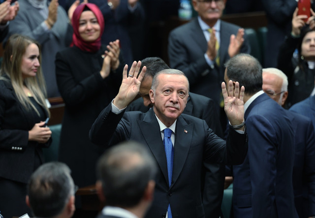 Cumhurbaşkanı Erdoğan'dan çarpıcı açıklamalar! Bahçeli'ye destek: "Cesur çıkışıyla istikamet çizdi" - Resim: 4