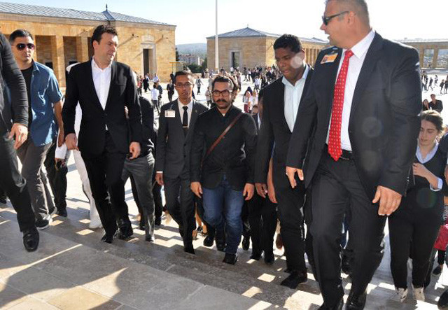 Aamir Khan'dan Anıtkabir ziyareti "Ondan öğrenecek çok şeyimiz var" - Resim: 2