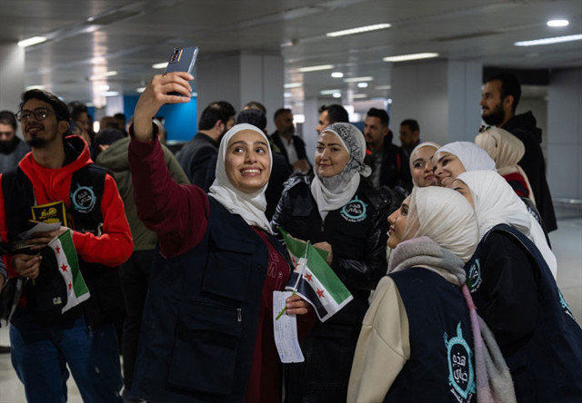 Şam Uluslararası Havalimanı'ndan ilk uçak kalkış yaptı - Resim: 2