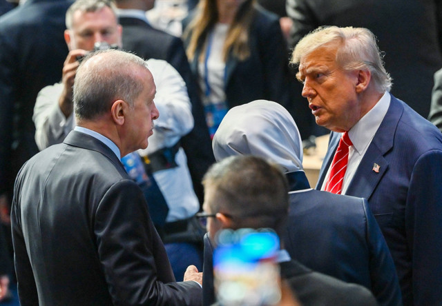 Kritik NATO zirvesi! Cumhurbaşkanı Erdoğan da katıldı, Trump'tan İran ve Gazze açıklaması - Resim: 2