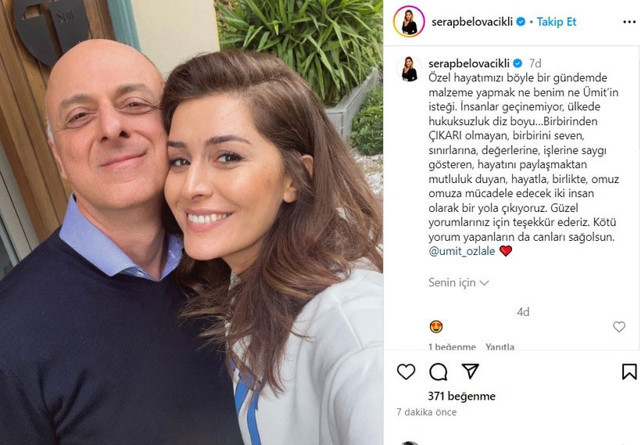 Serap Belovacıklı sessizliğini bozdu! İYİ Partili Ümit Özlale ile ilk poz - Resim: 0