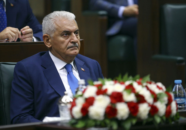 Erdoğan konuşurken Binali Yıldırım duygusal anlar yaşadı - Resim: 0