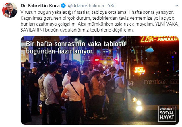 Bakan Koca yeni vakalar için böyle uyardı - Resim: 0