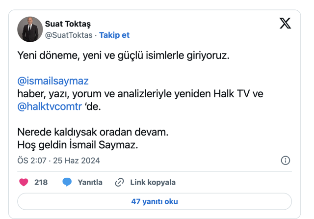 Sözcü'den ayrılan İsmail Saymaz eski adresine döndü - Resim: 0