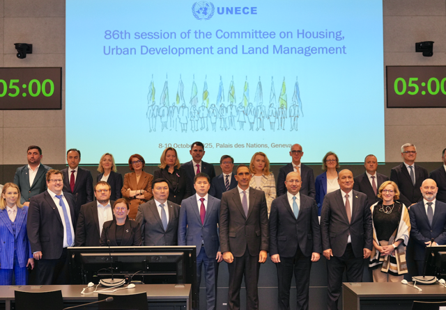 Bakan Kurum Cenevre'de Türkiye'nin inşa tecrübesini anlattı - Resim: 0