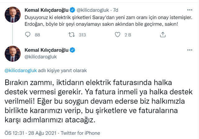 Kemal Kılıçdaroğlu'ndan elektrikte yeni zam iddiası: Saray'dan onay istendi! - Resim: 0