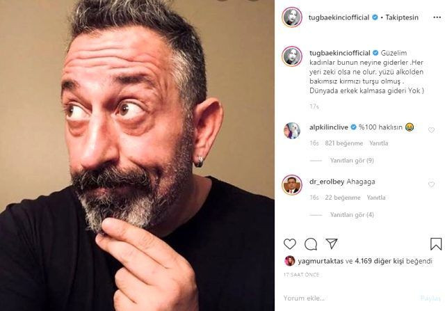 Tuğba Ekinci Cem Yılmaz Serenay Sarıkaya aşkına olay yorum yaptı 'Turşu gibi' - Resim: 3