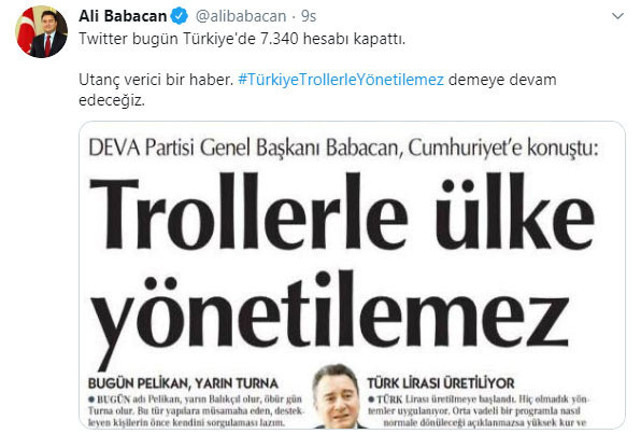 Varank'tan Babacan'a twitter tepkisi! - Resim: 0