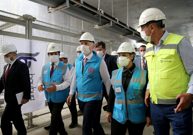 Başakşehir-Kayaşehir Metro Hattı 18 ay sonra hizmete girecek! Bakan Karaismailoğlu açıkladı - Resim: 1