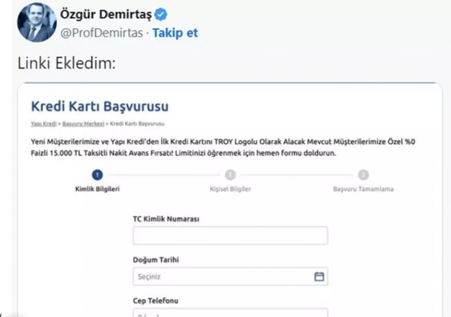 Buket Aydın hesabı erkek ödemeli dedi Özgür Demirtaş olay cevabı yapıştırdı - Resim: 0