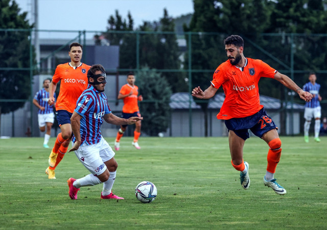 Trabzonspor-Başakşehir hazırlık maçı golsüz eşitlikle son buldu - Resim: 0