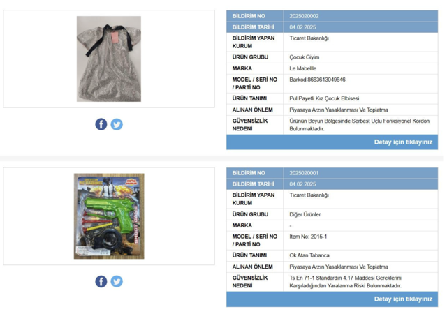 İki ürün daha güvensiz ürün listesine girdi! Toplatılma kararı - Resim: 0