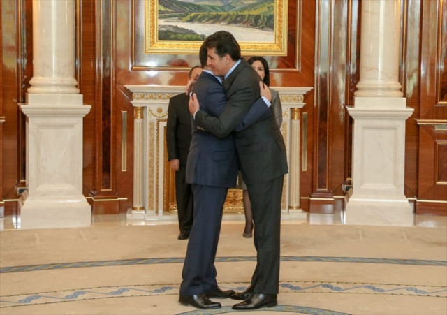 Irak Kürt Bölgesel Yönetimi Başkanı Neçirvan Barzani İstanbul'da - Resim: 1