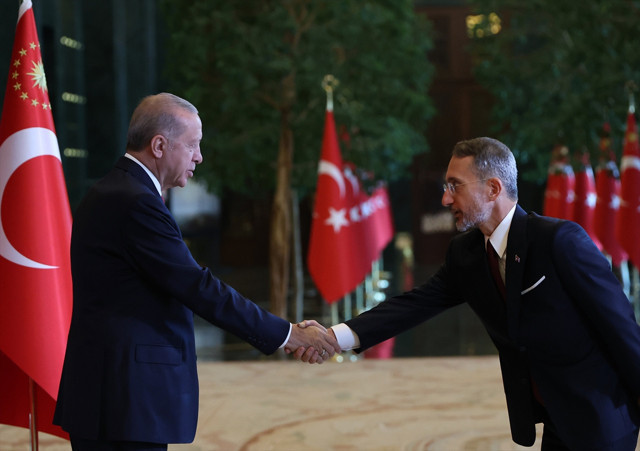 Cumhurbaşkanı Erdoğan, 30 Ağustos Zafer Bayramı tebriklerini kabul etti - Resim: 0