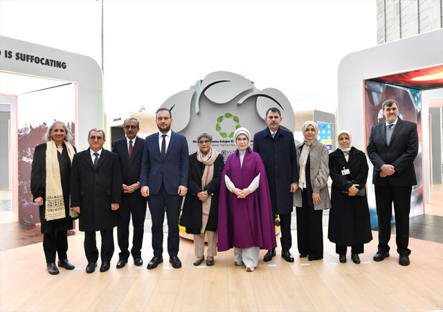 Emine Erdoğan, BM'deki "Sıfır Atık Enstelasyon Sergisi"ni ziyaret etti - Resim: 4