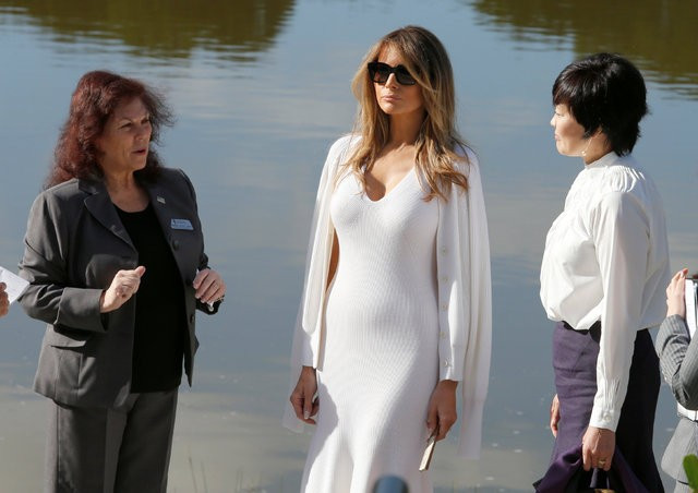 Melania Trump geleneği bozdu Japonlar şokta - Resim: 2