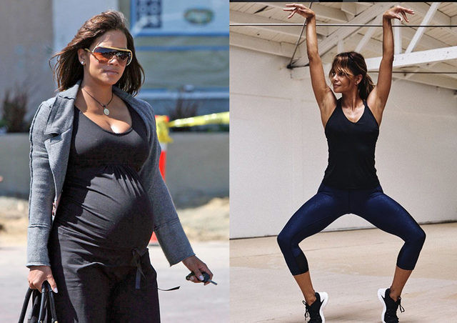 Aldıkları hamilelik kilolarını çabucak veren ünlüler - Resim: 3