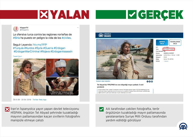 İran televizyonu YPG/PKK'nın tuzakladığı mayını harekat aleyhine çarpıttı - Resim: 0