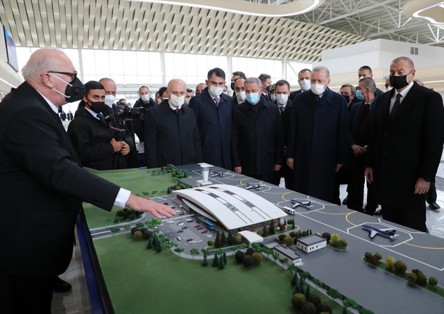 Cumhurbaşkanı Erdoğan Azerbaycan'da Fuzuli Havalimanı açıldı! İlk kez oldu! - Resim: 4