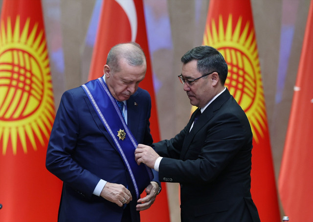 Cumhurbaşkanı Erdoğan Kırgızistan'da! "İsrail uluslararası sistemi tehdit ediyor" - Resim: 2