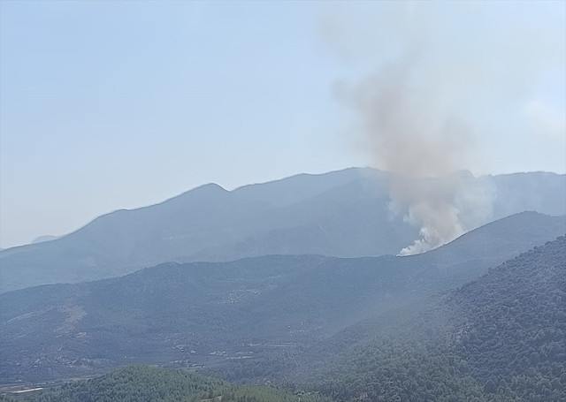 Yerleşim yerleri tehlikede! Muğla'da orman yanıyor... - Resim: 0