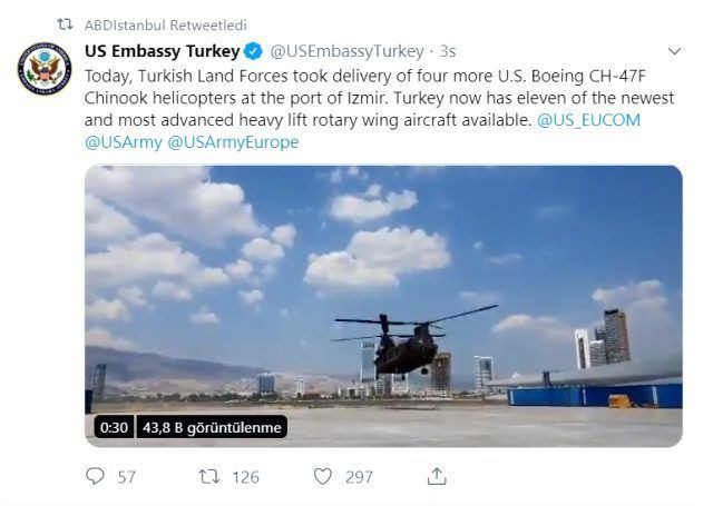ABD Büyükelçiliği duyurdu: Türkiye'ye 4 Chinook helikopteri teslim edildi - Resim: 4