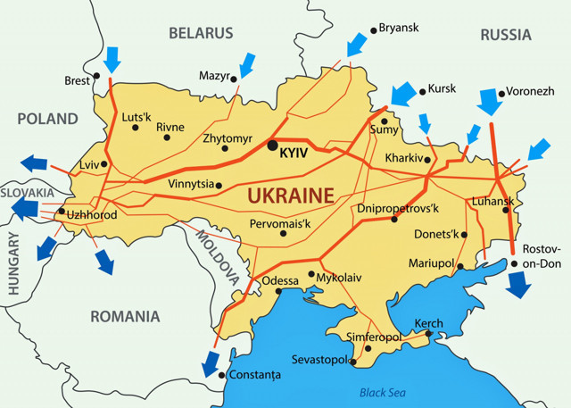 Ukrayna haritası Donbas nerede Ukrayna eyaletlere mi ayrıldı? - Resim: 0