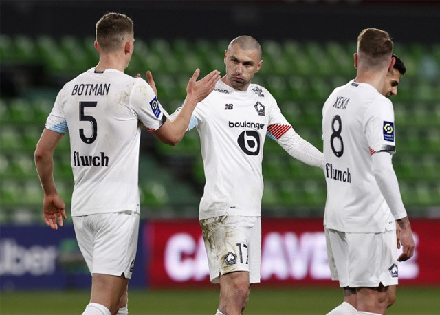 Zeki Çelik ve Burak Yılmaz attı, Lille şampiyonluğa koşuyor - Resim: 0