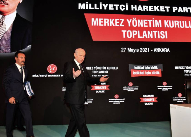MHP İl Başkanları toplantısı Devlet Bahçeli başkanlığında yapıldı - Resim: 1