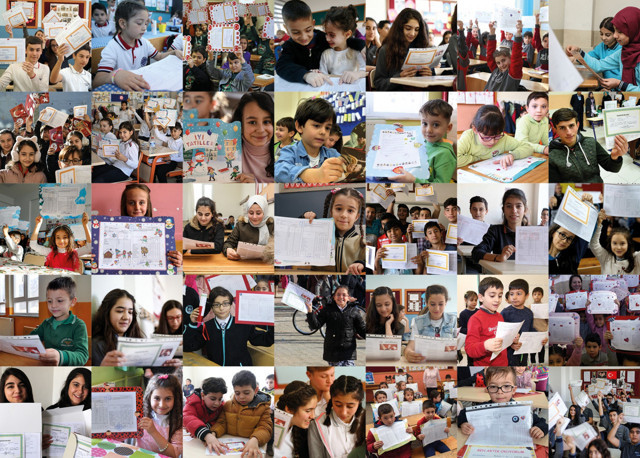 Cumhurbaşkanı Erdoğan, karne sevinci yaşayan öğrencileri tebrik etti - Resim: 0