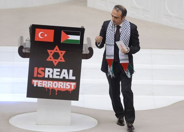 Meclis'te İsrail protestosu - Resim: 1