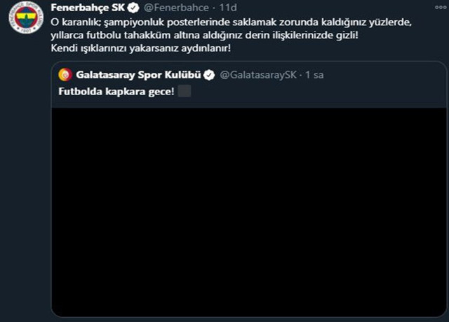 Fenerbahçe ve Galatasaray'dan atışma - Resim: 0