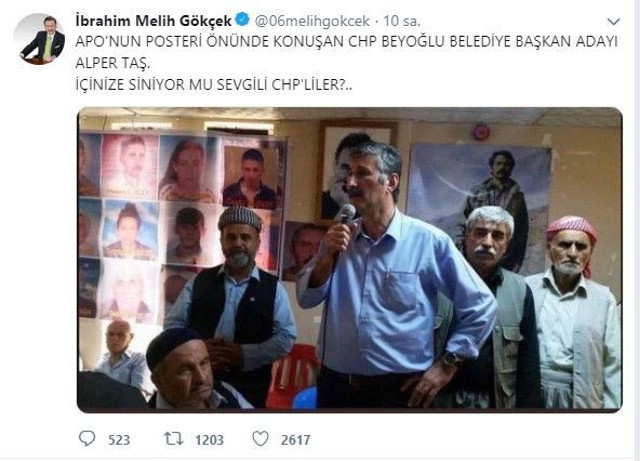 Melih Gökçek CHP'li adayın PKK bağlantısını deşifre etti - Resim: 0