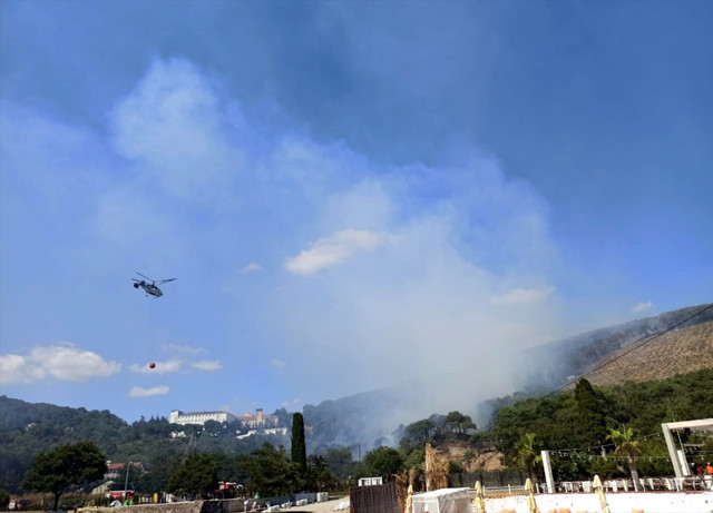 Heybeliada'da yangın çıktı! Herkesin en büyük korkusu gerçek oldu işte son durum - Resim: 3