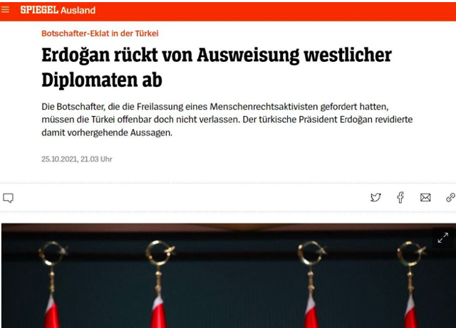 Büyükelçilikler geri adım attı Avrupa basınına göre Cumhurbaşkanı Erdoğan U dönüşü yaptı - Resim: 2