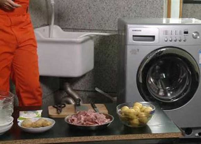 Çamaşır makinesinde yemek yaptı sosyal medya yıkıldı - Resim: 2