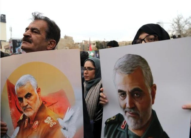 Irak'ta İranlı General Kasım Süleymani için 3 gün yas - Resim: 0