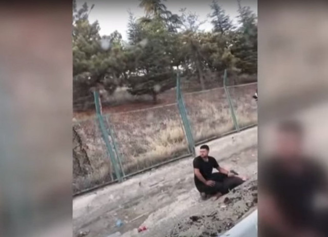 Ankara'da kışlada yangın çıkarmaya çalıştı! Suçüstü yakalanan şahıs PKK'lı çıktı - Resim: 0