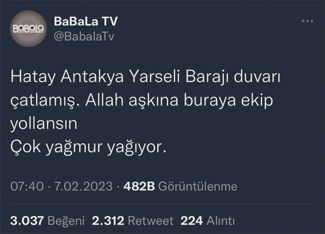 Babala TV'nin 'Yarseli Barajı patladı' yalanıyla ilgili Oğuzhan Uğur'dan açıklama: Gereken yapıldı - Resim: 0