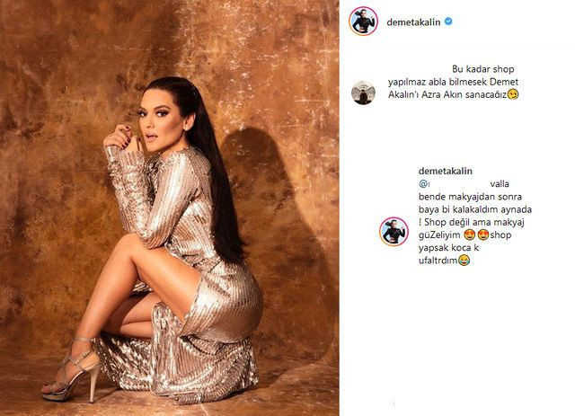 Demet Akalın'dan takipçisine olay 'photoshop' yanıtı! - Resim: 3