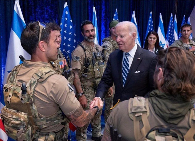 Beyaz Saray'da büyük skandal! İsrail'e yardım eden 'elit' askerlerini ifşa ettiler - Resim: 0