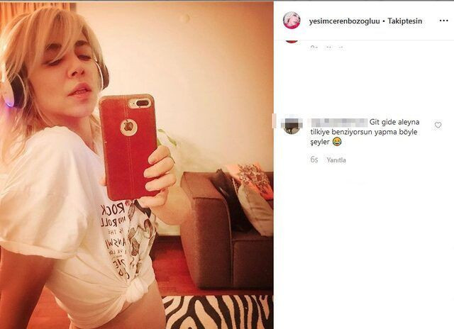 Mide ameliyatı olup 58 kilo veren Yeşim Ceren Bozoğlu Aleyna Tilki'ye benzedi - Resim: 3