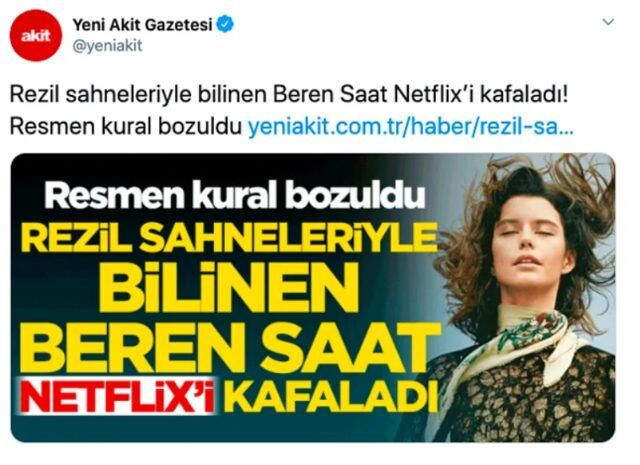 Beren Saat'in Metin Akdülger'le sevişme sahneleri yüzünden Yeni Akit bakın ne yazdı - Resim: 3