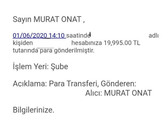 Elazığ'da hesabına yanlışlıkla yatan 20 bin lirayı bakın ne yaptı - Resim: 0